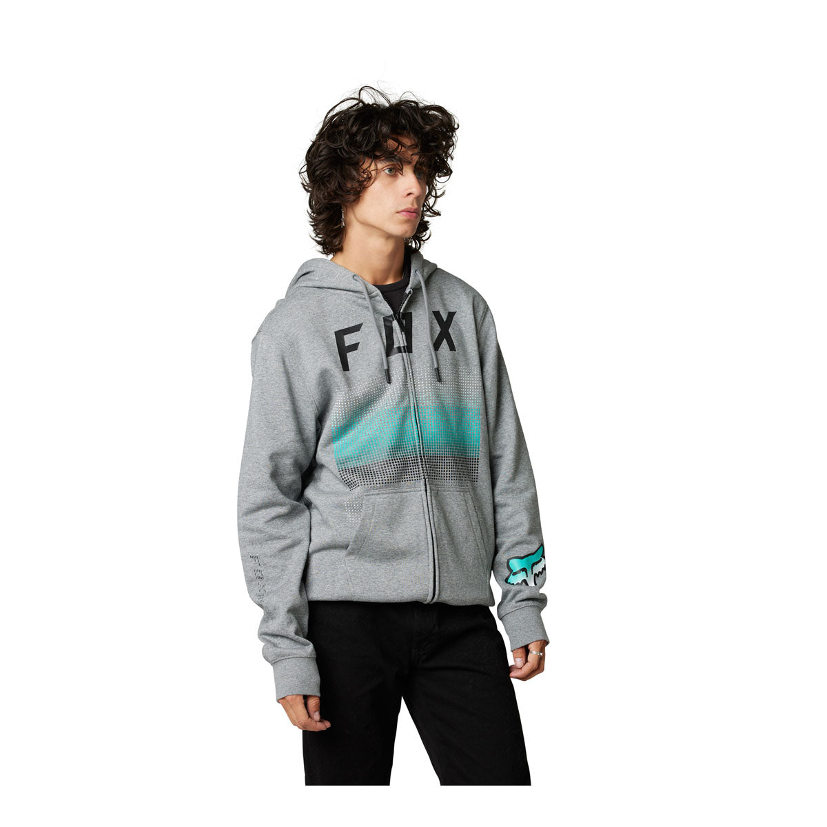 Fox Racing Fgmnt Zip Fleece - Heather Graphite