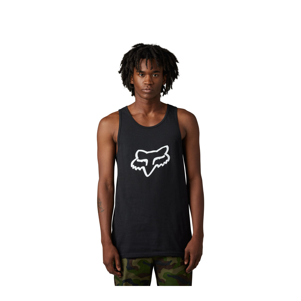 Fox Racing Foxhead Premium Tank - Black