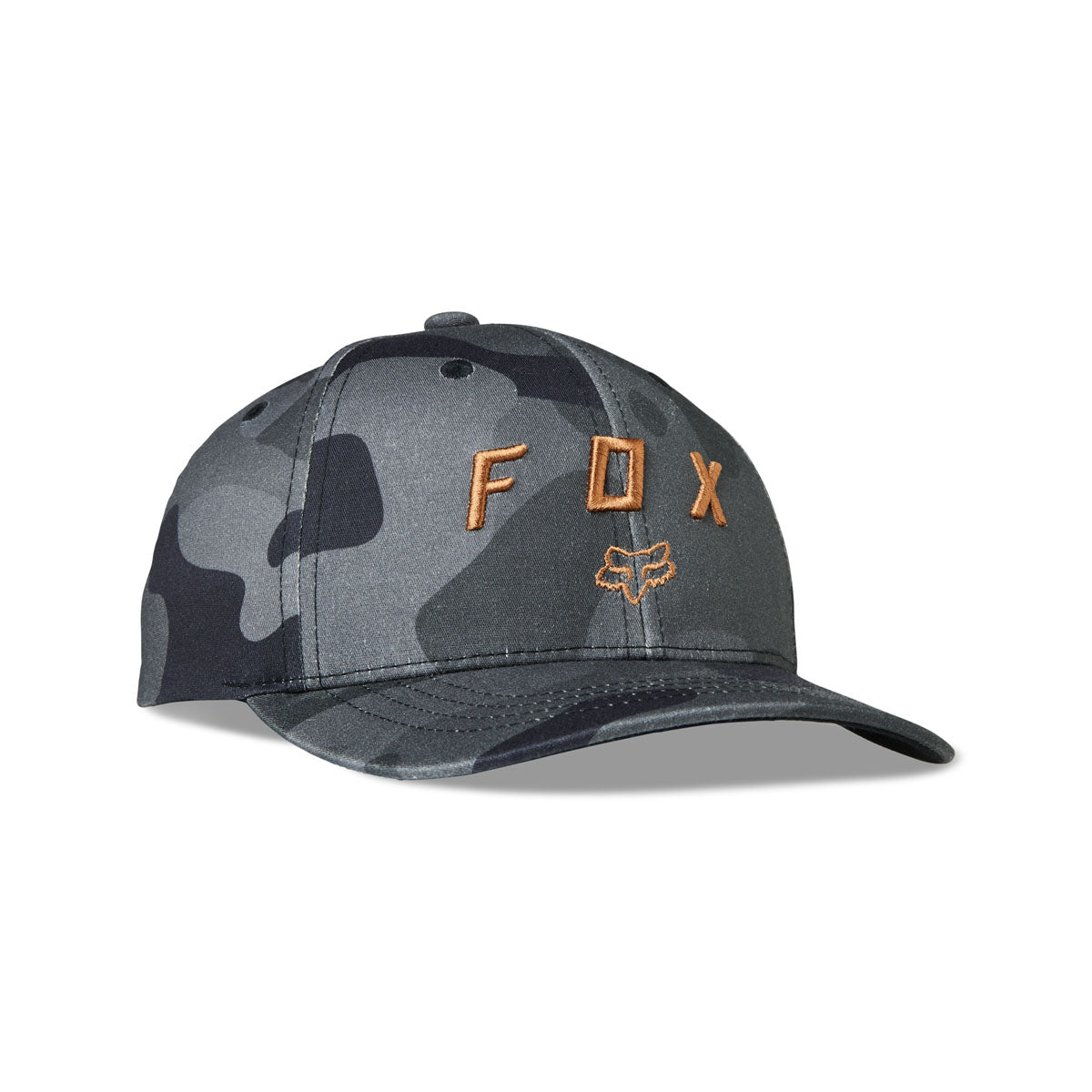 Fox Racing Youth Vzns Camo 110 Snapback Hat - Black Camo