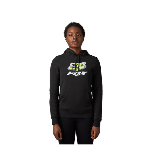 Fox Racing Womens Morphic Pullover Fleece - Black