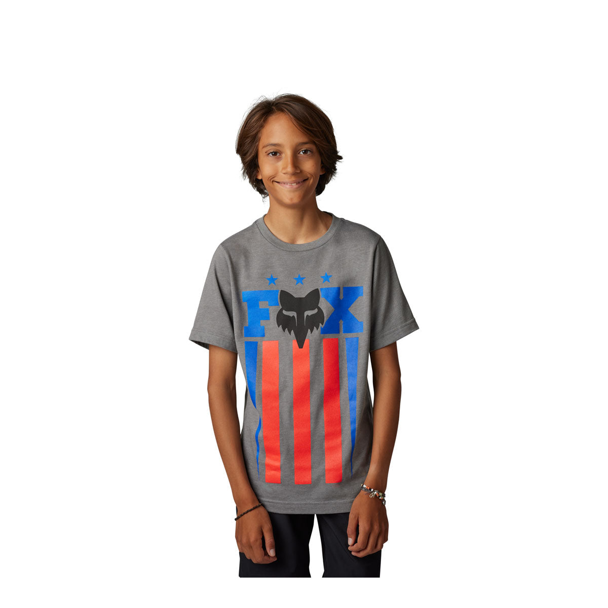 Fox Racing Youth Unity Short Sleeve Tee - Heather Graphite