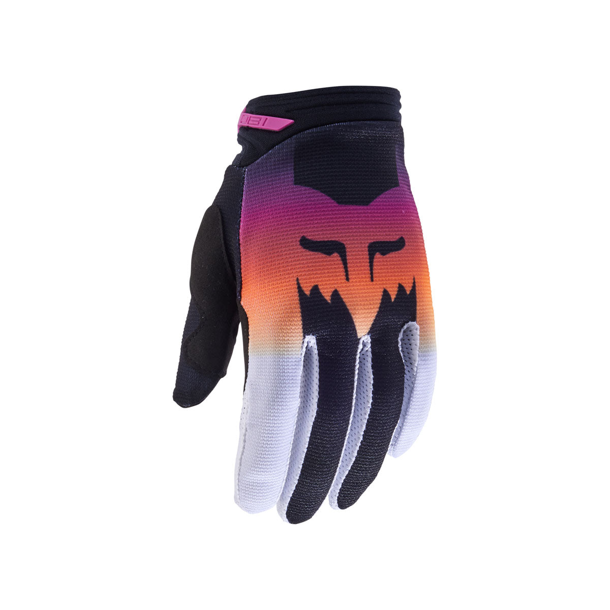 Fox Racing Youth Girls 180 Flora Glove CLOSEOUT - Black/Pink