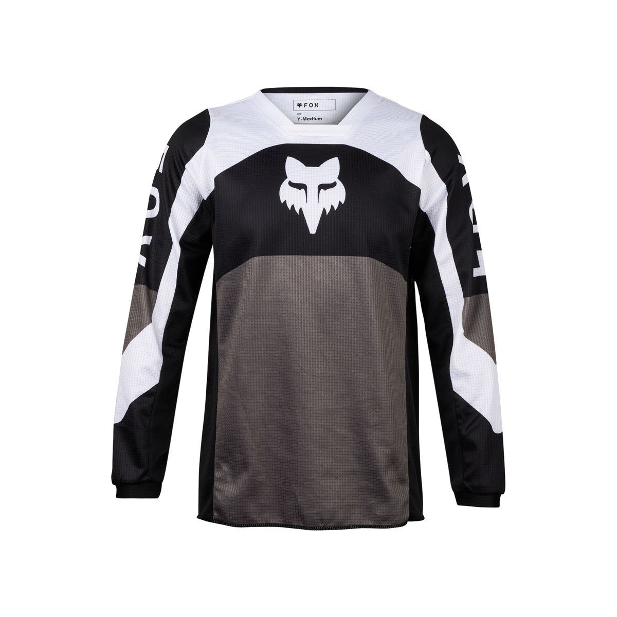 Fox Racing Youth 180 Nitro Jersey CLOSEOUT - Black/Grey