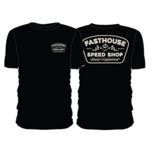 Fasthouse Wedged Tee - Black