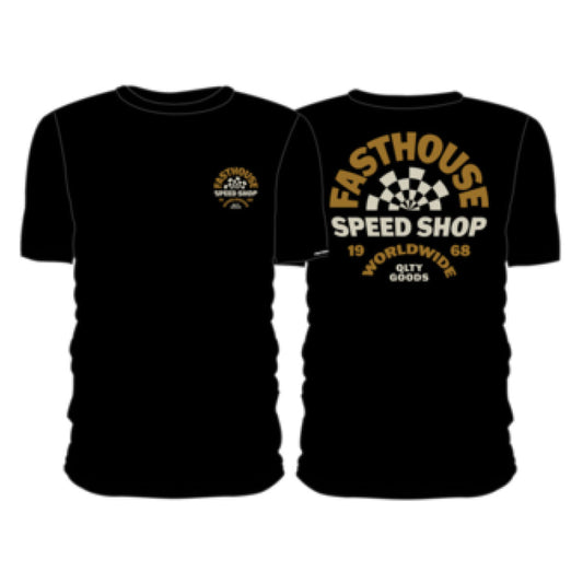 Fasthouse Deco Tee - Black