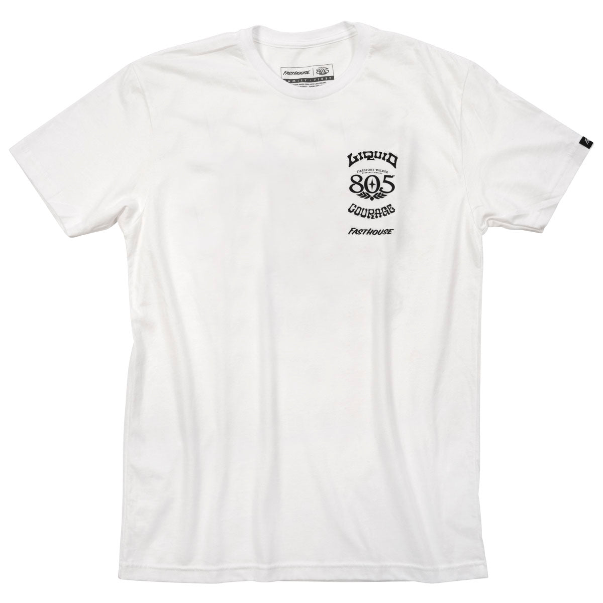 Fasthouse 805 Liquid Courage Tee - White