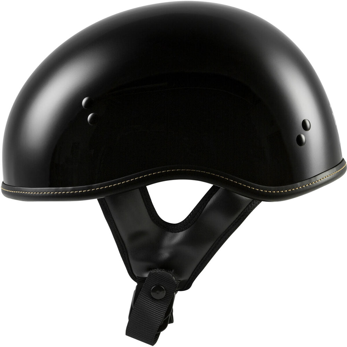 Highway 21 .357 Half Helmet - Gloss Black