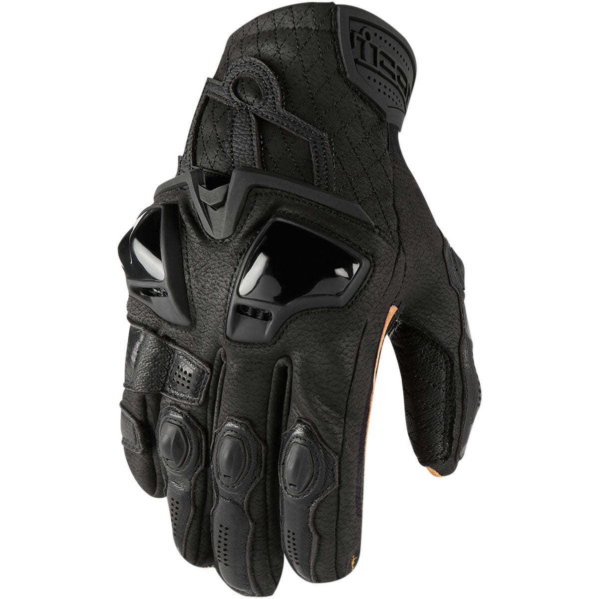 Icon Hypersport Short Gloves - Black