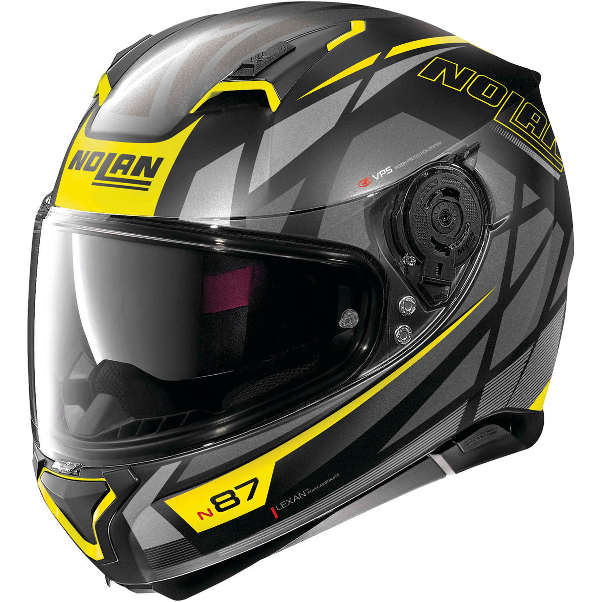 Nolan N87 Originality Helmet - Black/Yellow