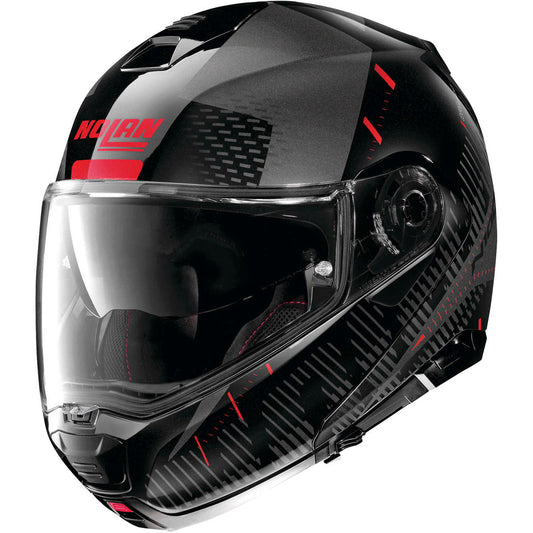 Nolan N100-5 Lightspeed Helmet - Black/Red