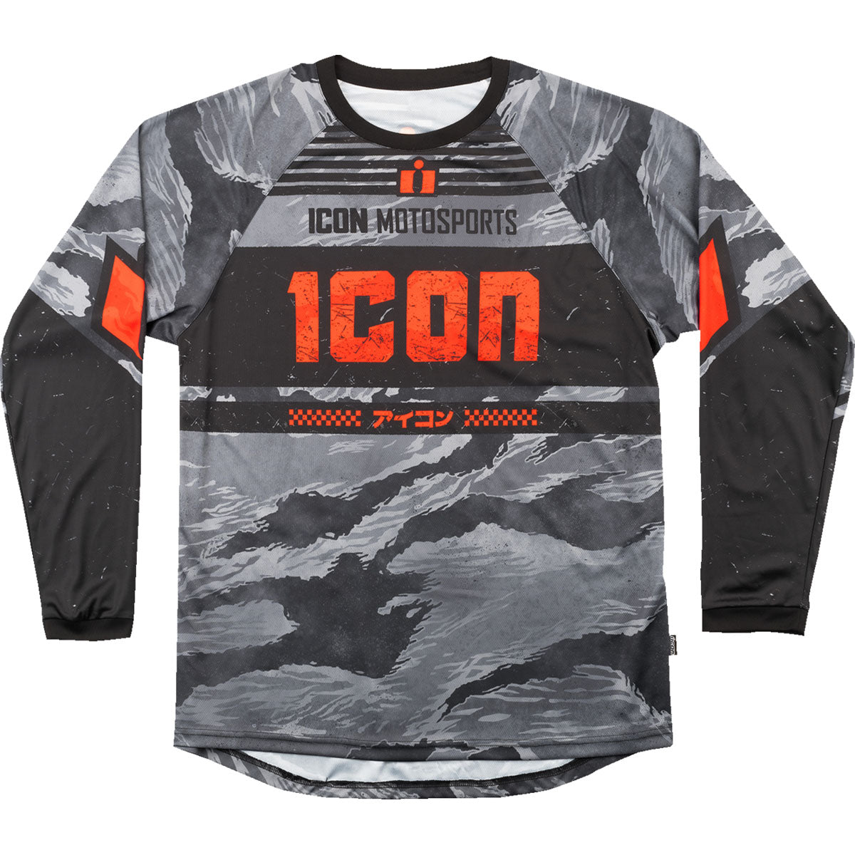 Icon Tigers Blood Jersey - Gray Camo