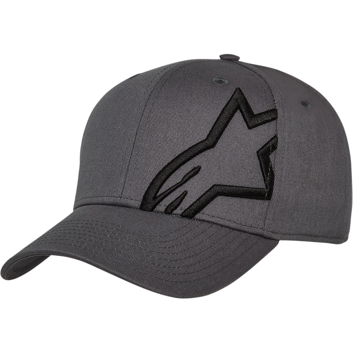 Alpinestars Corp Snap 2 Hat - Charcoal/Black