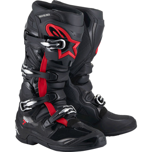 Alpinestars Tech 7 Boots - Fluorescent Red/Black