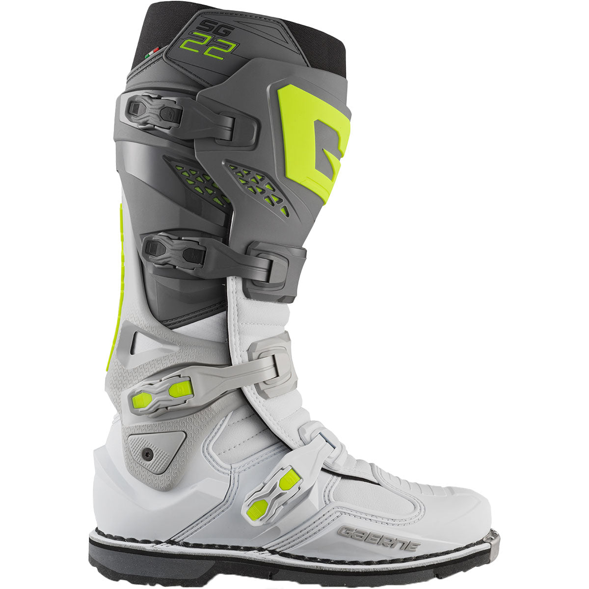 Gaerne SG-22 Boots - Anthracite/White/Grey