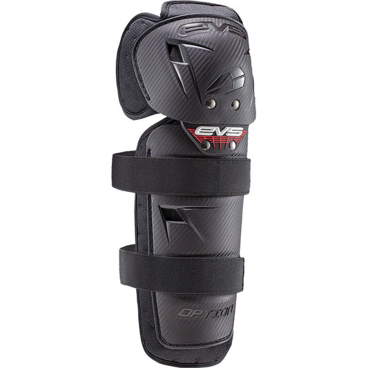 EVS Mini Option Knee/Shin Guards - Black