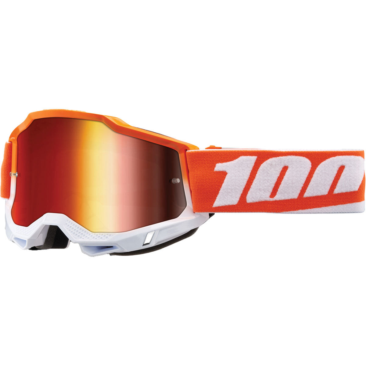 100% Accuri 2 Junior Goggles Matigofun / Mirror Red Lens