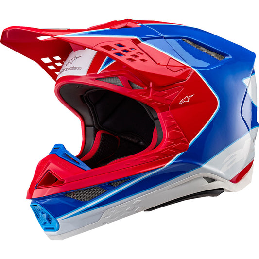 Alpinestars Supertech M10 Aeon MIPS Helmet - Red/Blue