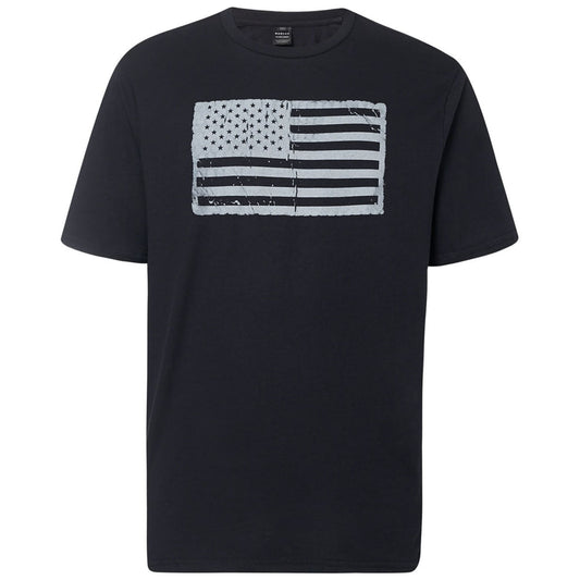 Oakley USA Flag Distressed Tee - Blackout