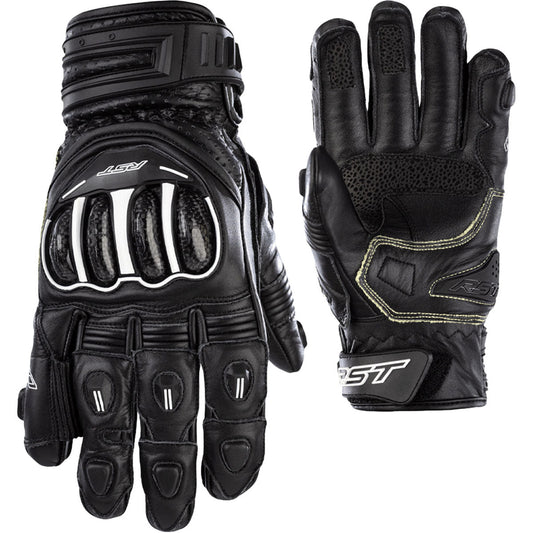 RST Tractech EVO 4 Short CE Glove Black/Black/Black