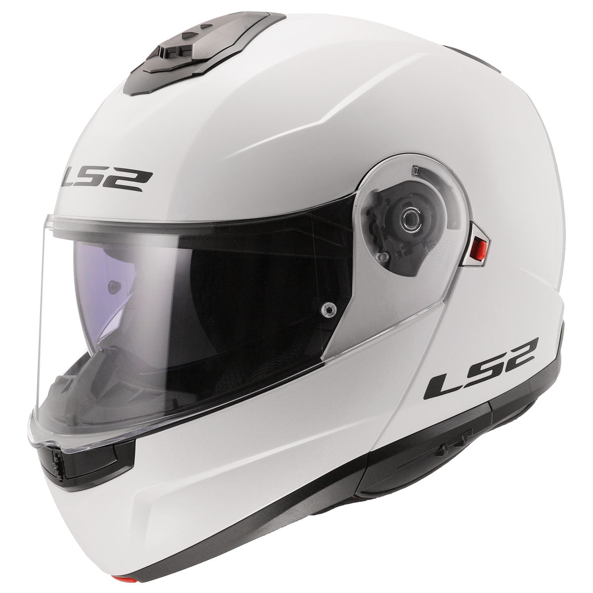 LS2 Strobe II Solid Helmet - Gloss White