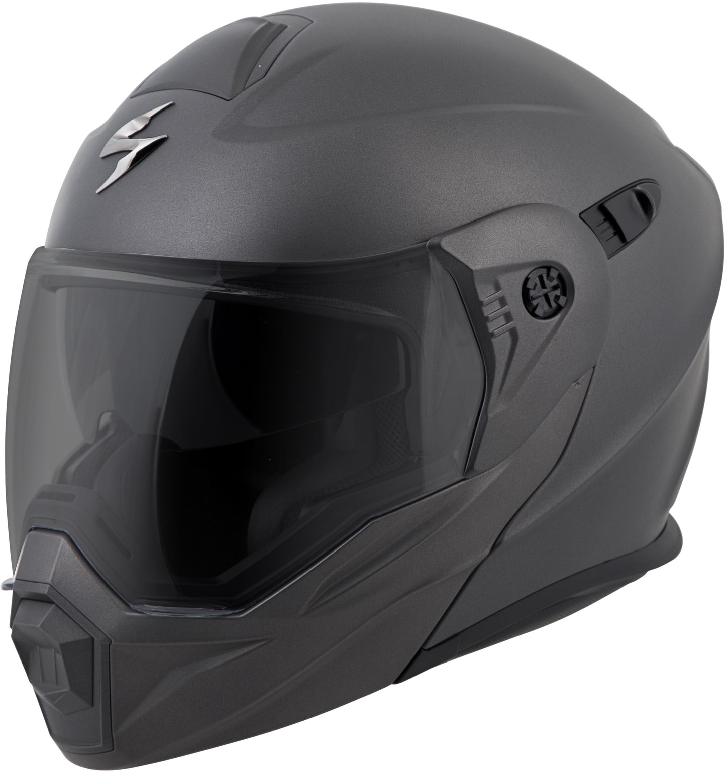Scorpion EXO-AT950 Solid Modular Helmet (CLOSEOUT) - Matte Anthracite