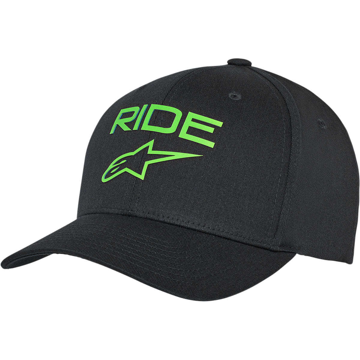 Alpinestars Ride Transfer Hat - Black/Green