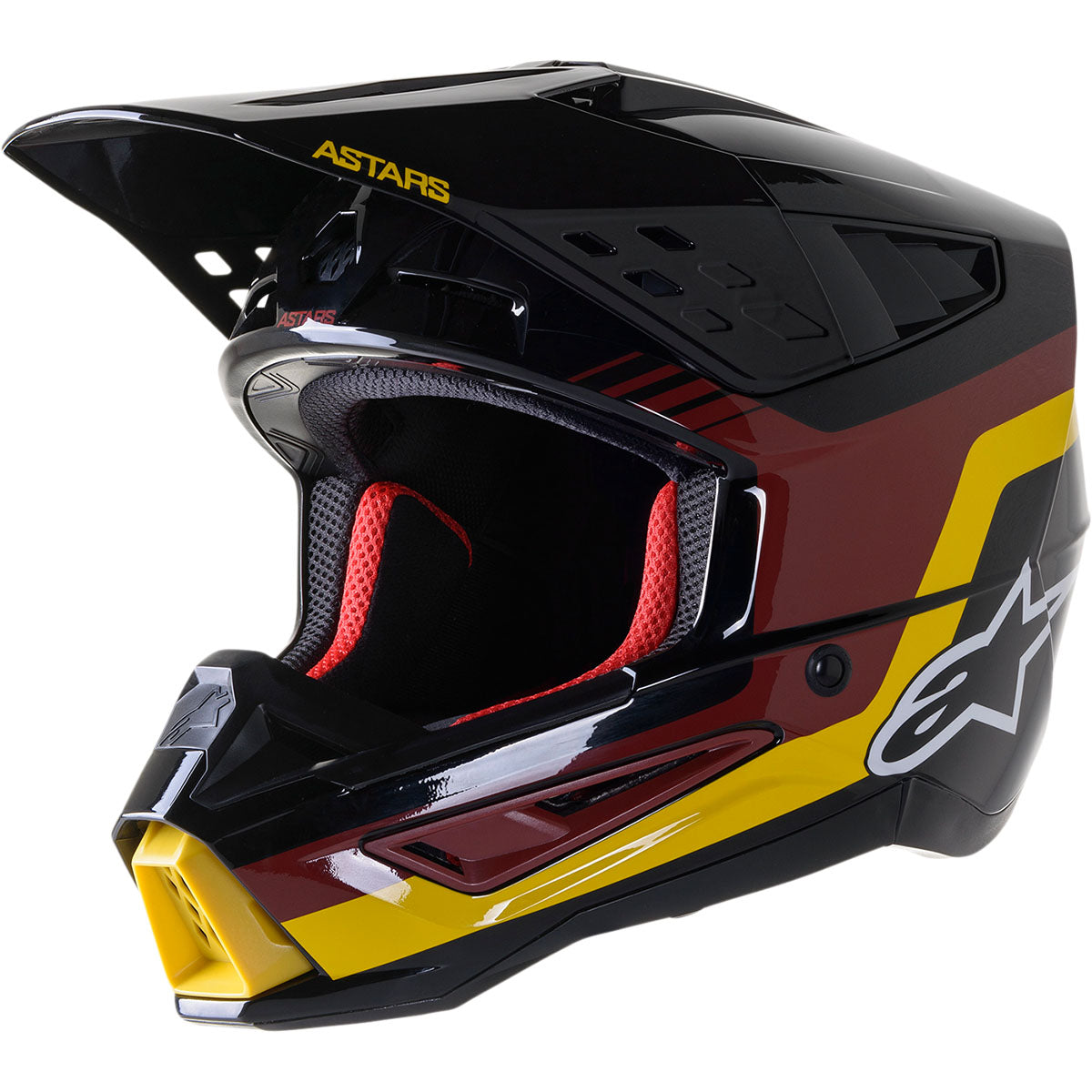 Alpinestars Suptertech M5 Venture Helmet (CLOSEOUT) - Black/Yellow