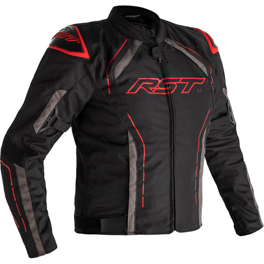 RST S1 CE Textile Jacket Black/Grey/Red