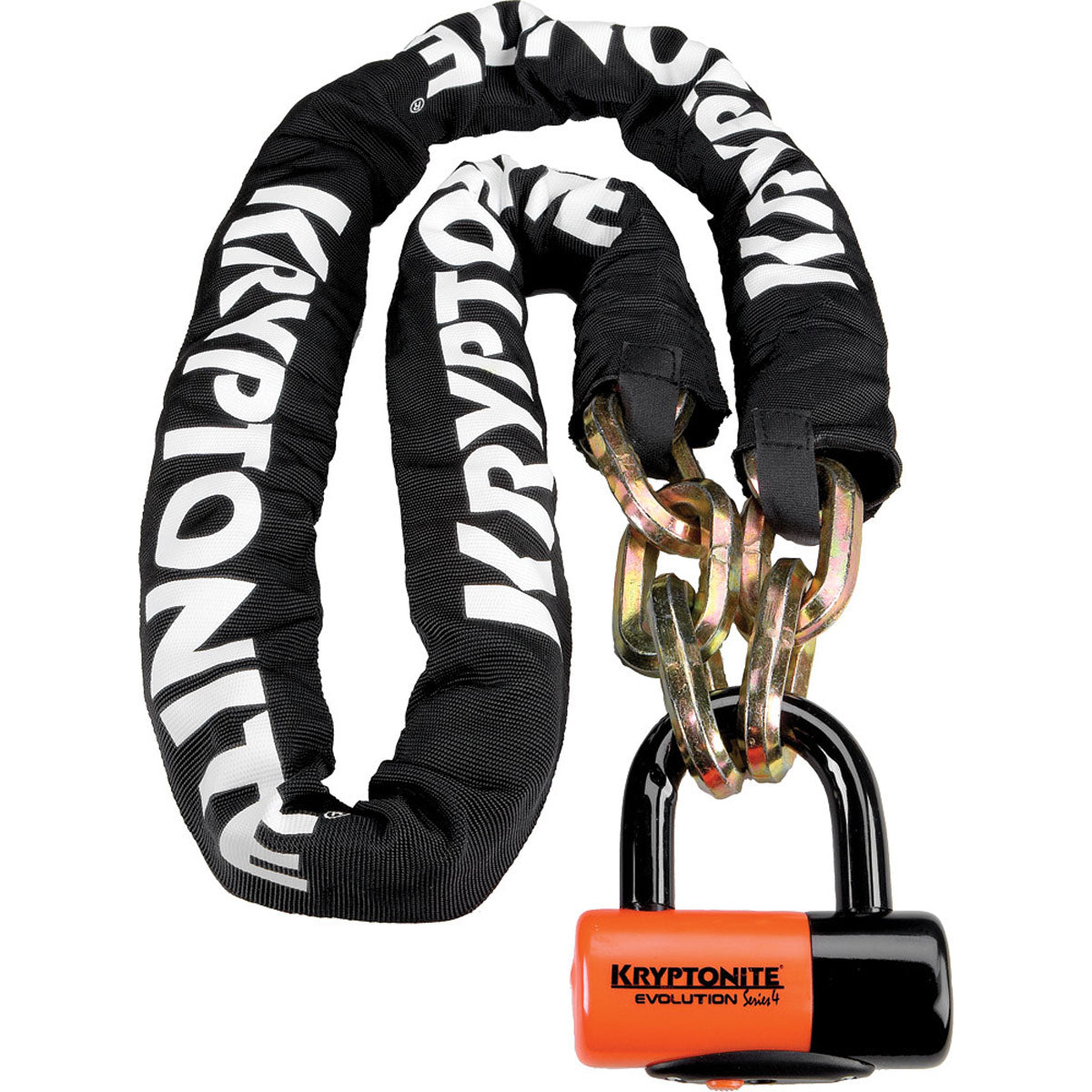 Kryptonite New York Chain w/Evolution Series 4 Disc Lock