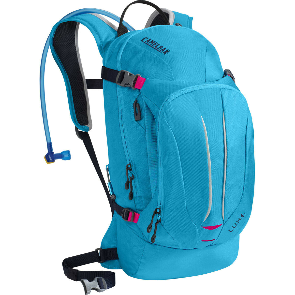 CamelBak Womens L.U.X.E 100 oz. / 3L Hydration Backpack CLOSEOUT - Blue/Pink