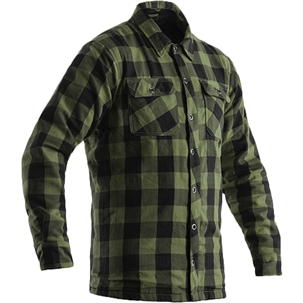 RST Kevlar Lumberjack CE Shirt Green Check