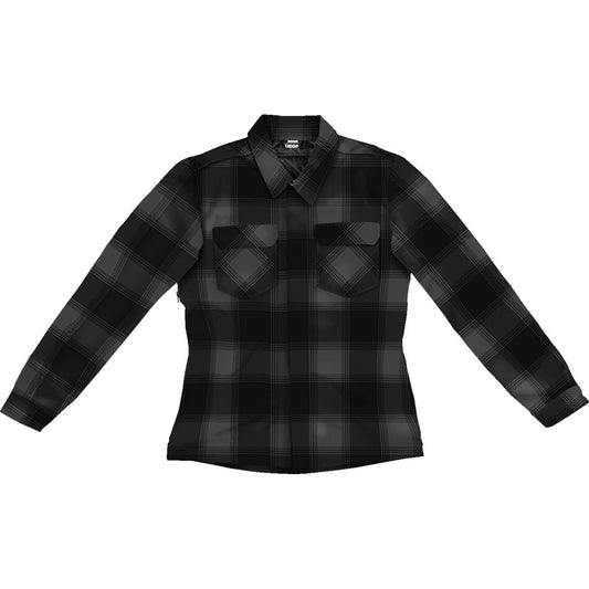 Icon Womens Fallblock CX Flannel Jacket - Black