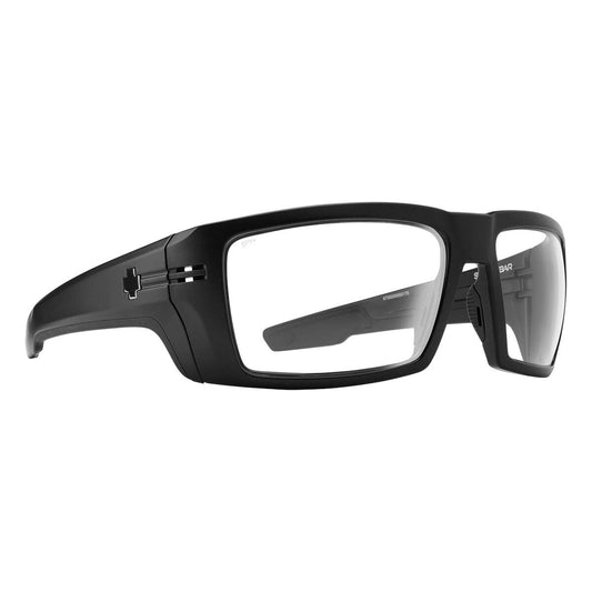 Spy Rebar Sunglasses - ANSI Matte Black/Clear