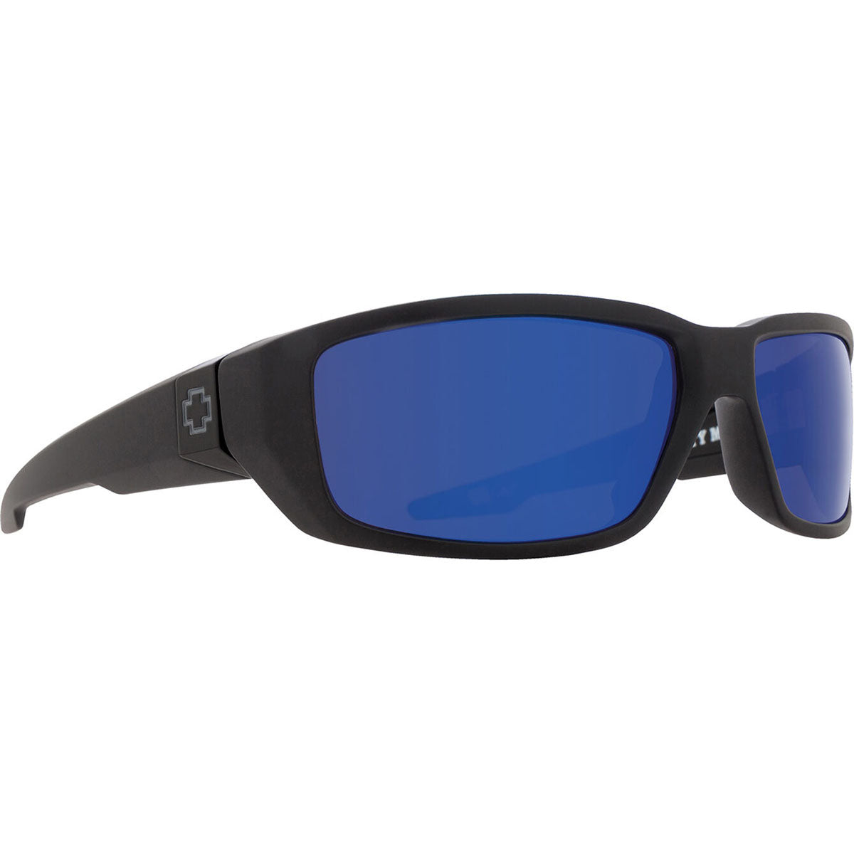 Spy Dirty Mo Polarized Sunglasses CLOSEOUT - Matte Black / HD Plus Bronze Polar w/ Blue Spectra Mirror