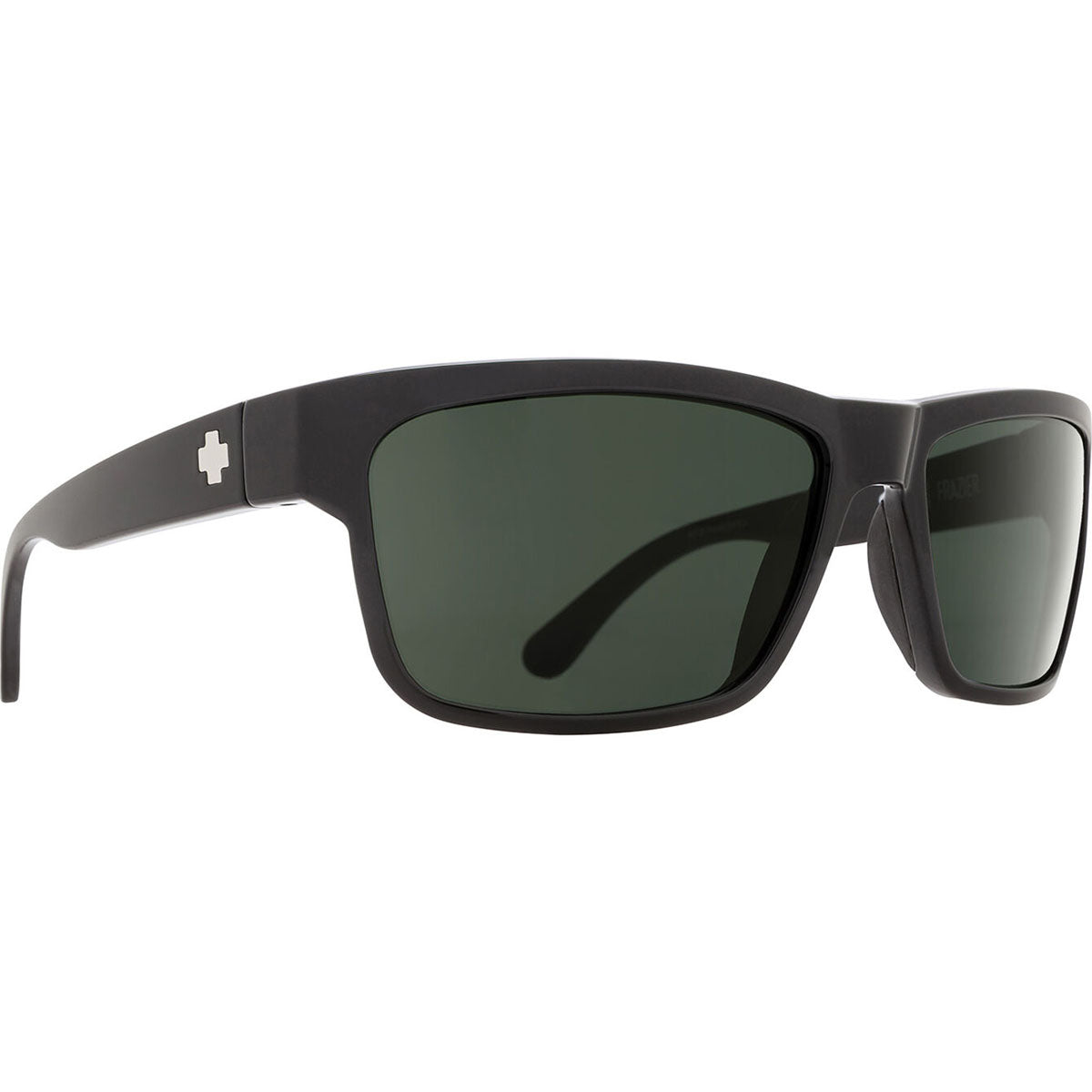 Spy Frazier Polarized Sunglasses CLOSEOUT - Black ANSI RX / Happy Gray Green Polar