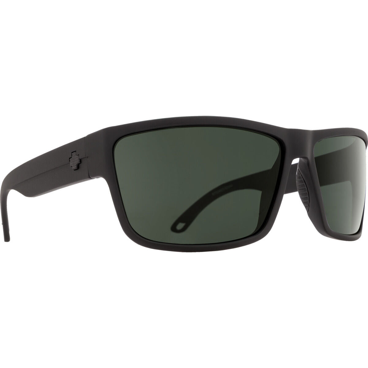 Spy Rocky Sunglasses - SOSI Matte Black/Happy Gray Green