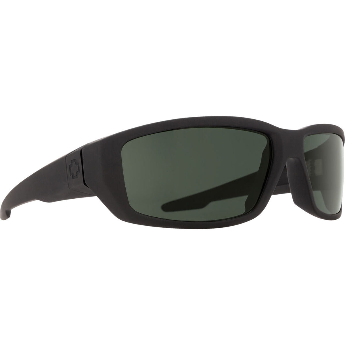 Spy Dirty Mo Polarized Sunglasses CLOSEOUT - SOSI Matte Black / Happy Gray Green Polar