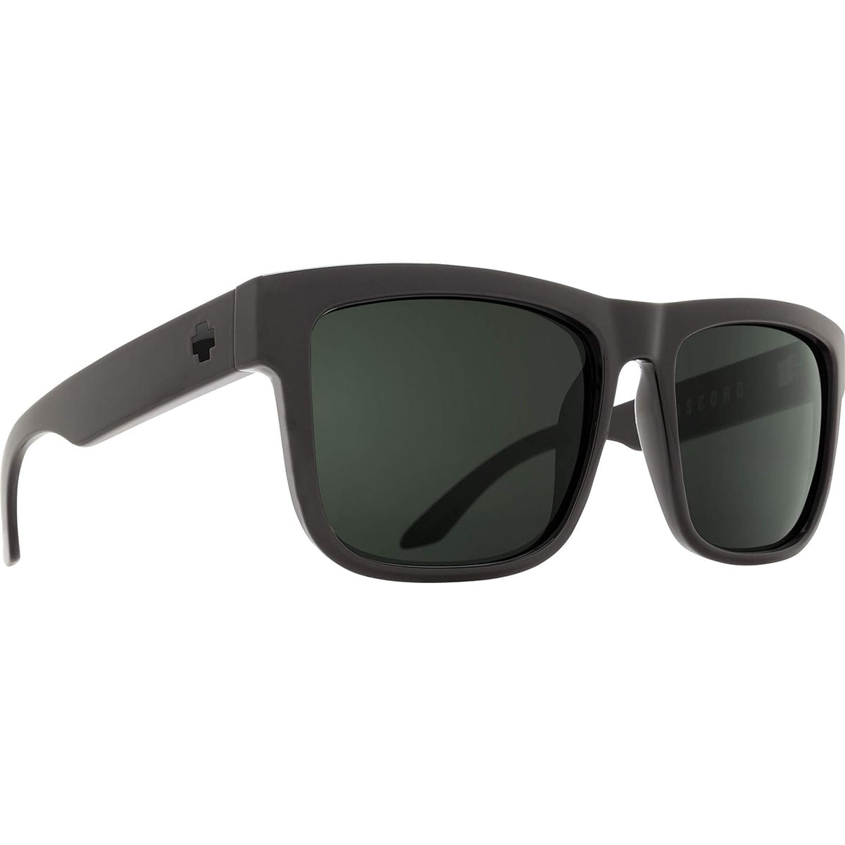 Spy Discord Sunglasses CLOSEOUT - SOSI Black/Happy Gray Green