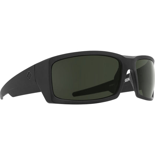 Spy General Sunglasses - SOSI ANSI Rx Matte Black/Happy Gray Green