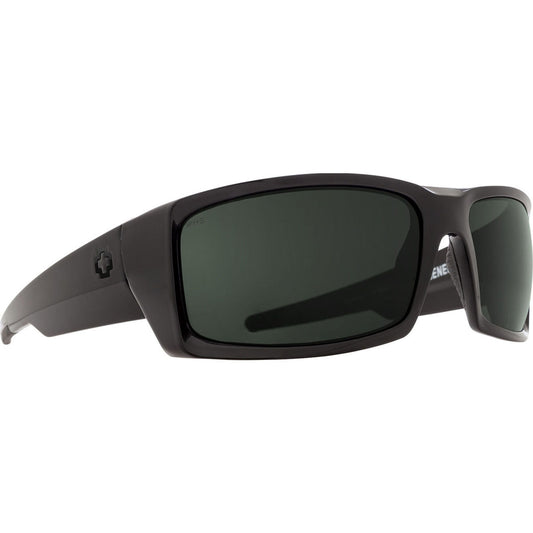 Spy General Polarized Sunglasses - SOSI Black / Happy Gray Green Polar