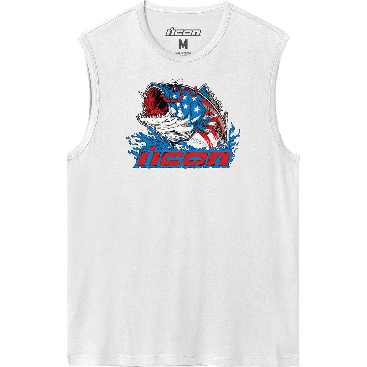 Icon American Basstard Tank Top - White