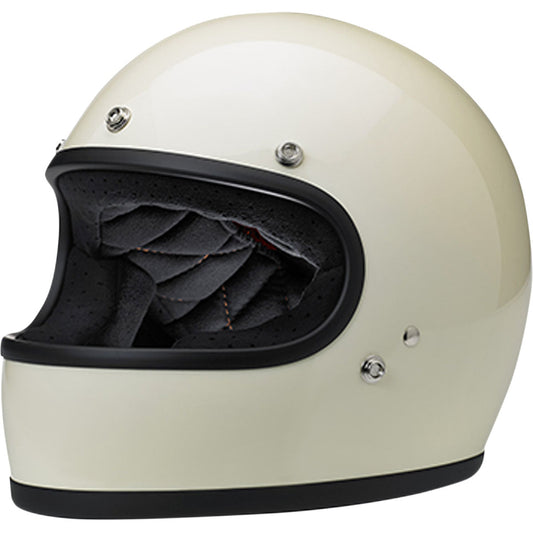 Biltwell Gringo Helmet CLOSEOUT - Gloss Vintage White