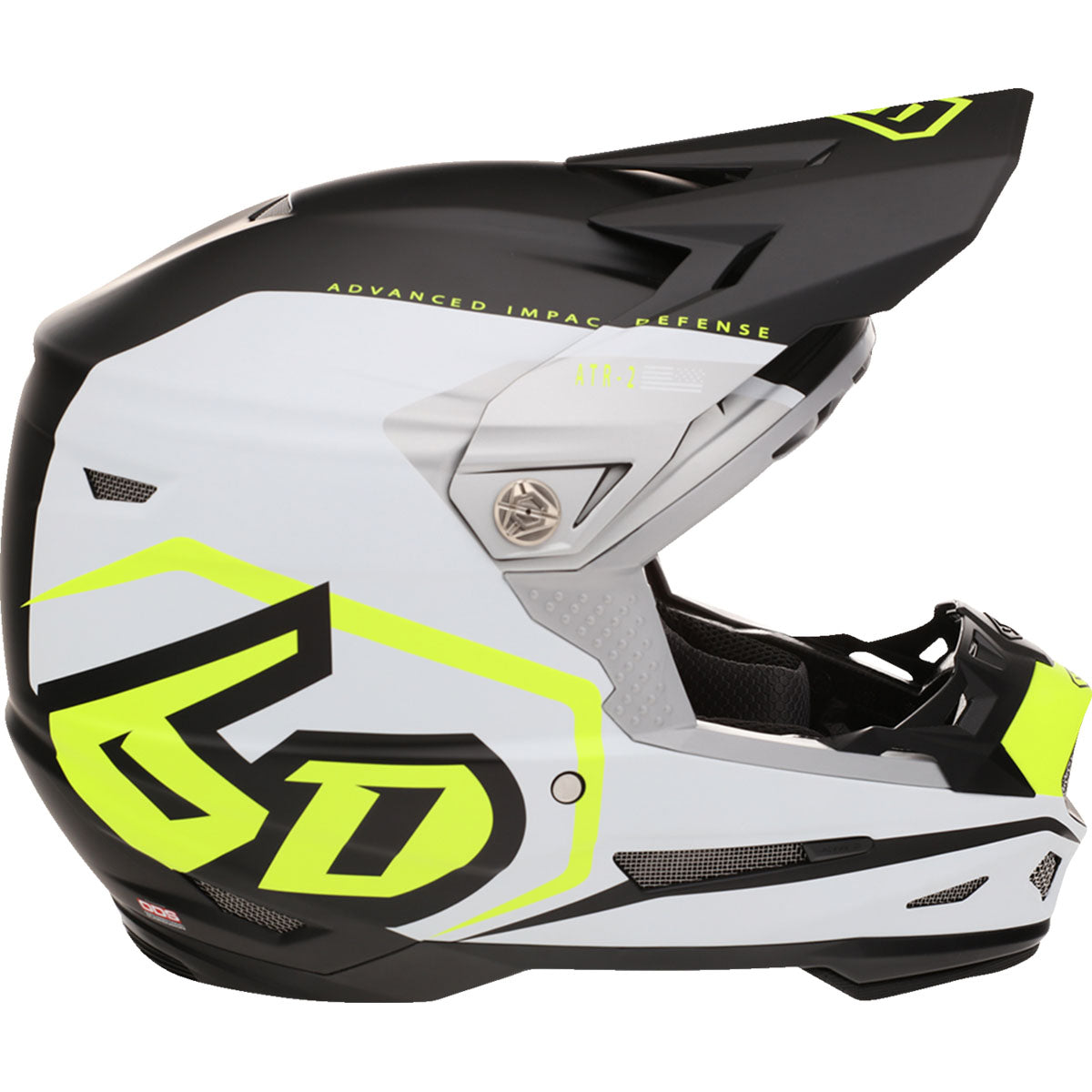 6D ATR-2 Delta Helmet - Neon Yellow