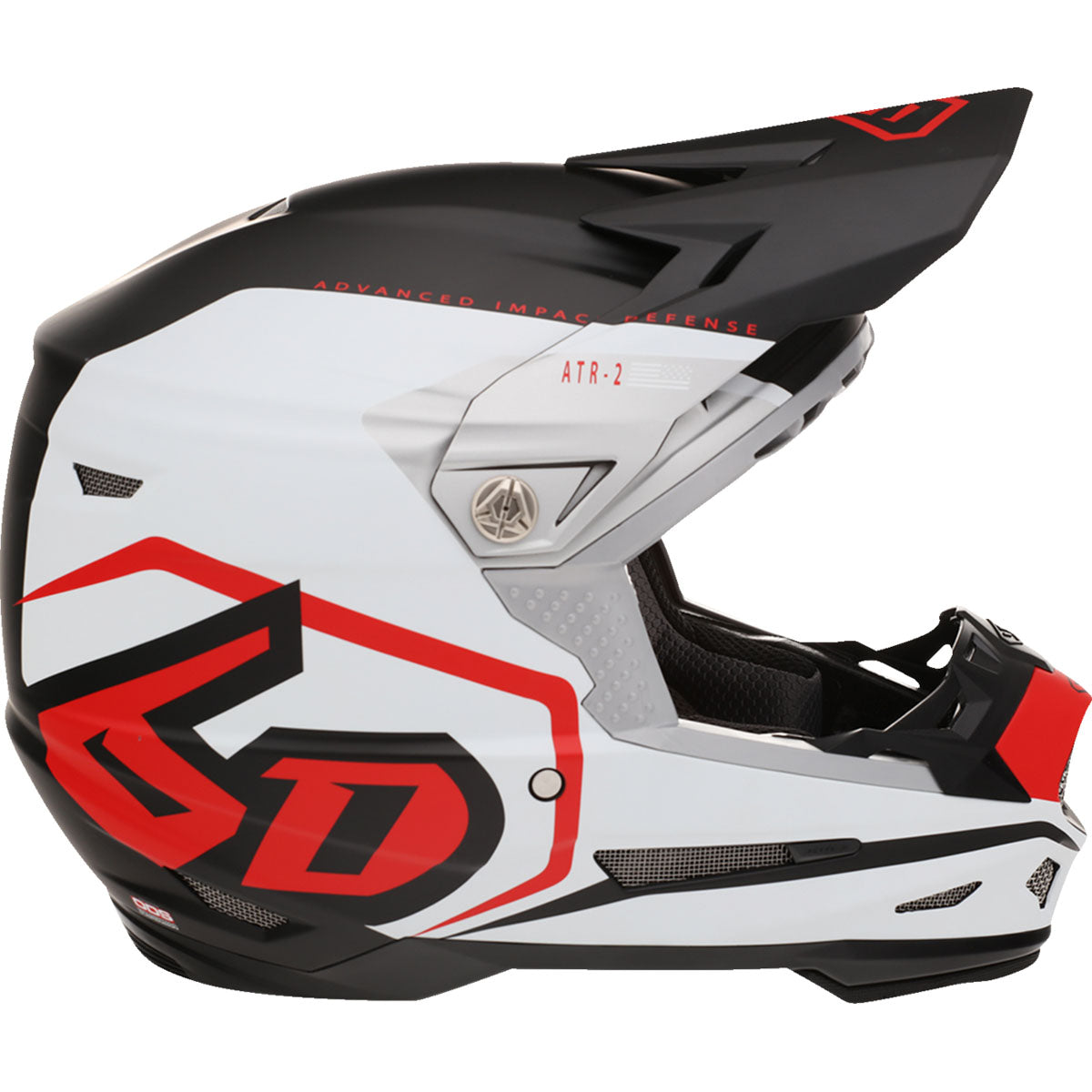 6D ATR-2 Delta Helmet - Red