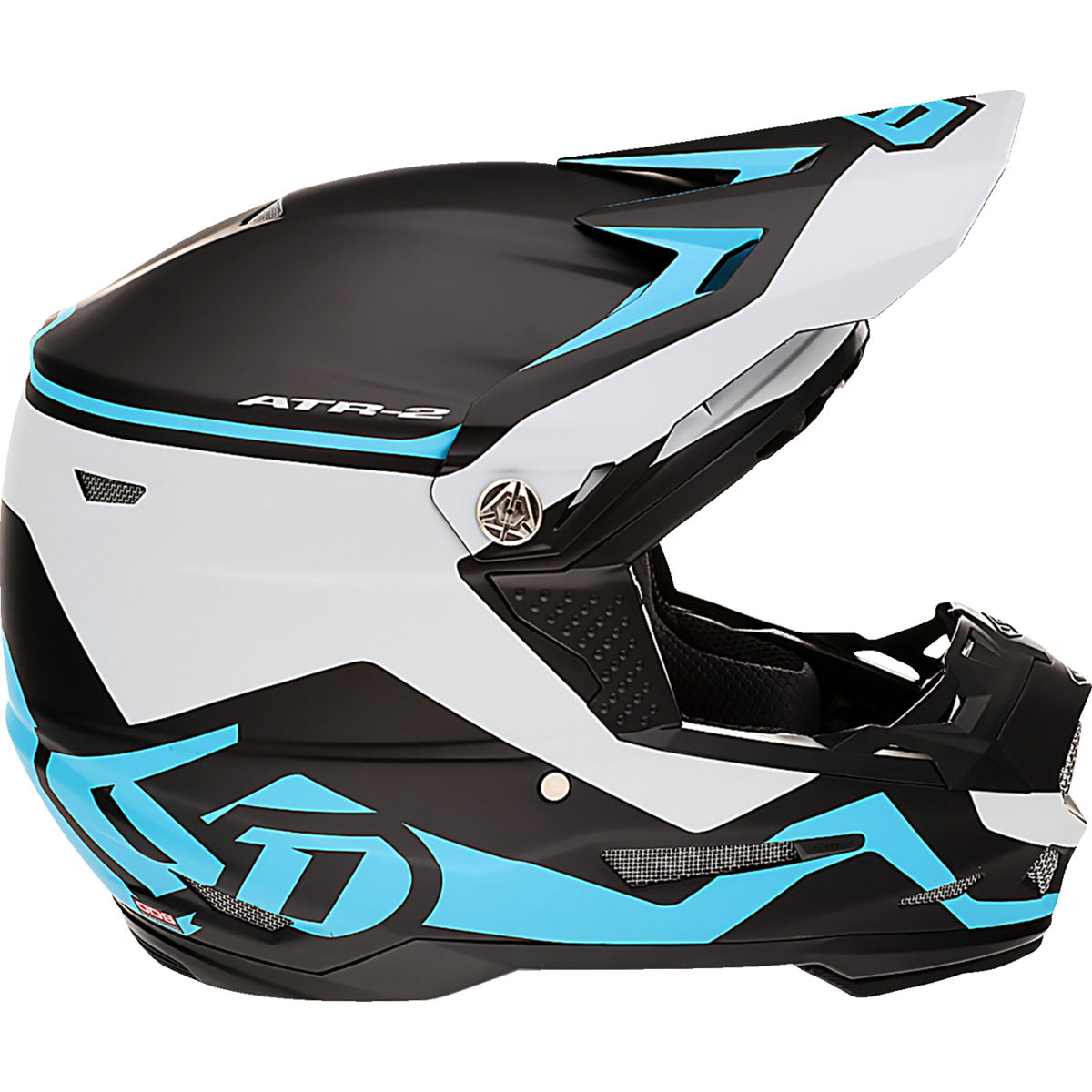 6D ATR-2 Drive Helmet - Cyan