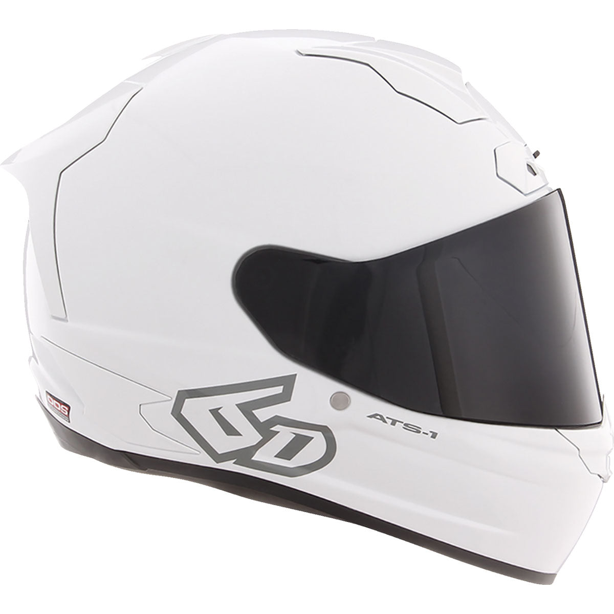 6D ATS-1R Helmet - Gloss White