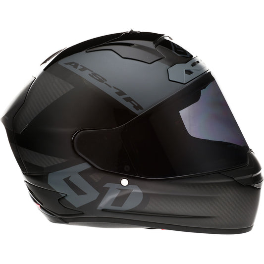 6D ATS-1R Wyman Helmet - Black/Gray