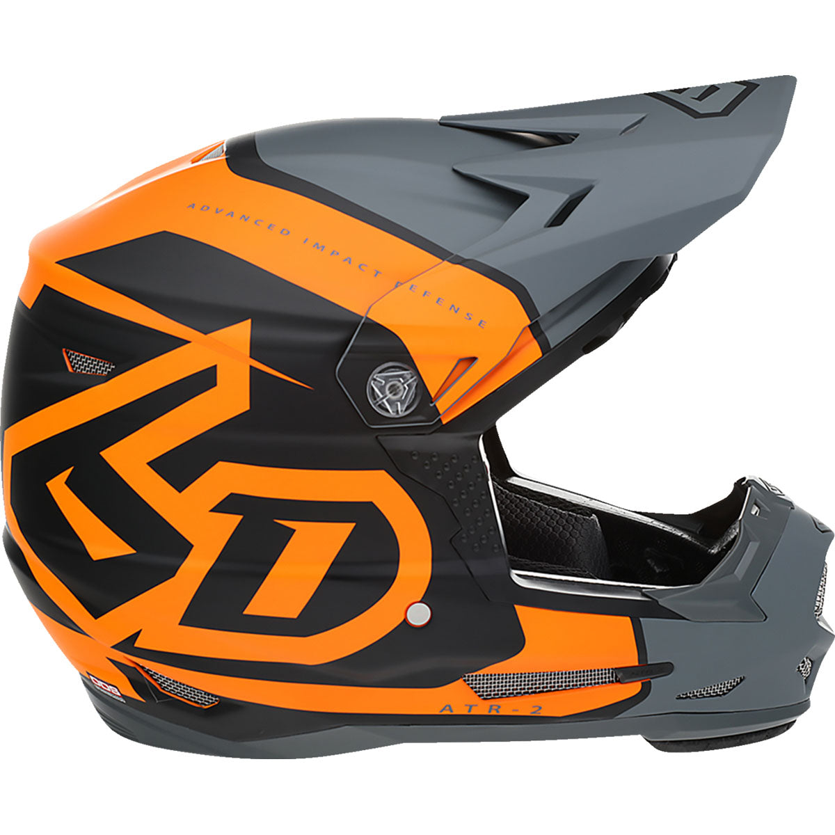 6D Youth ATR-2Y Torque Helmet - Neon Orange