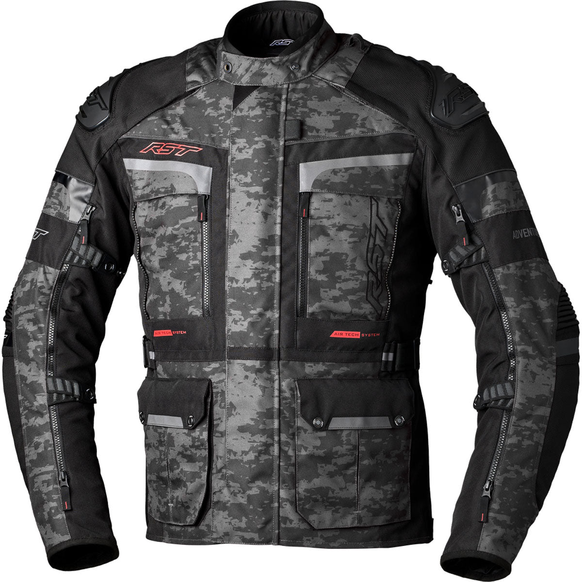 RST Pro Series Adventure-X CE Jacket Grey Camo