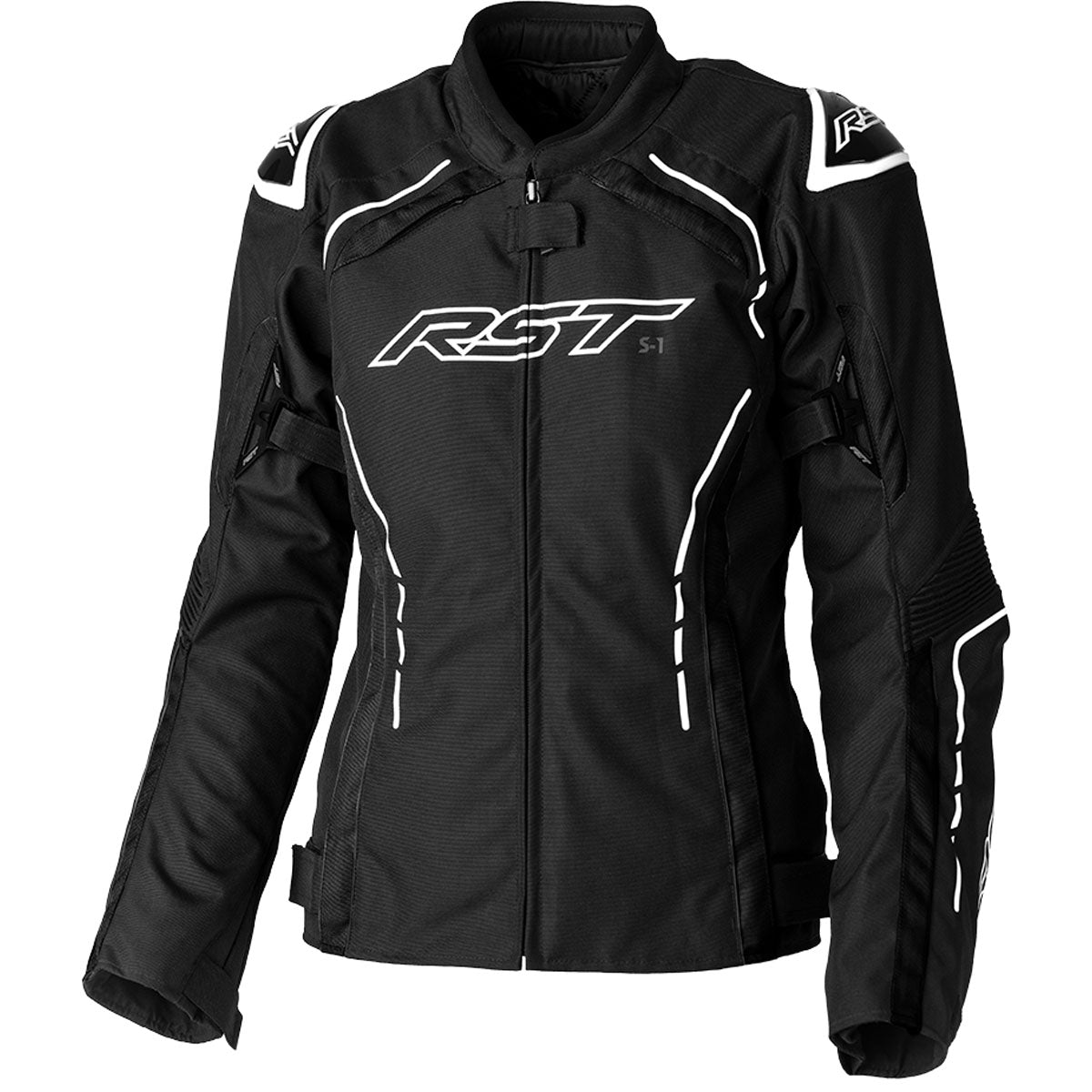 RST Womens S1 CE Textile Jacket Black/White